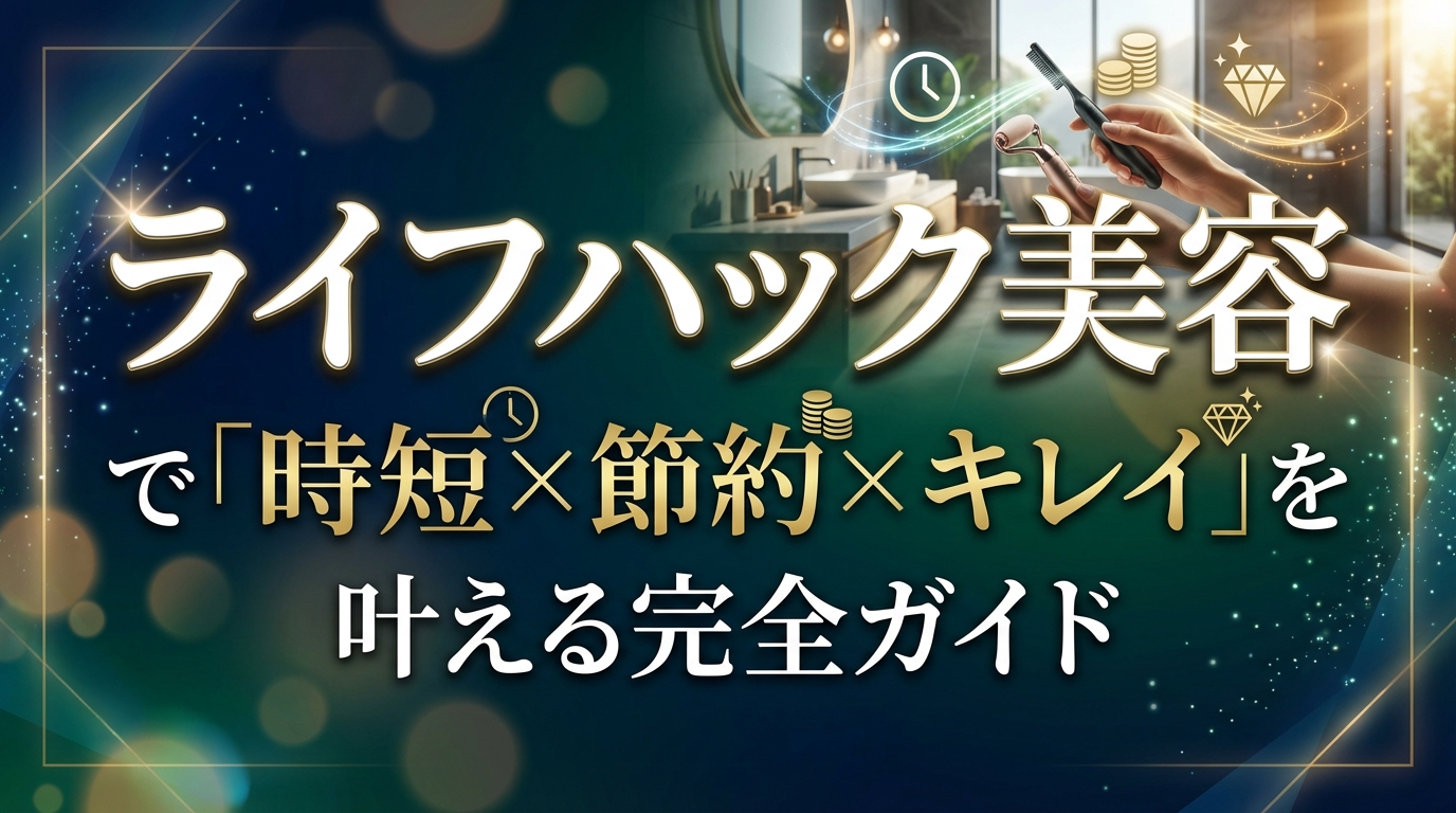 ライフハック美容で「時短×節約×キレイ」を叶える完全ガイド